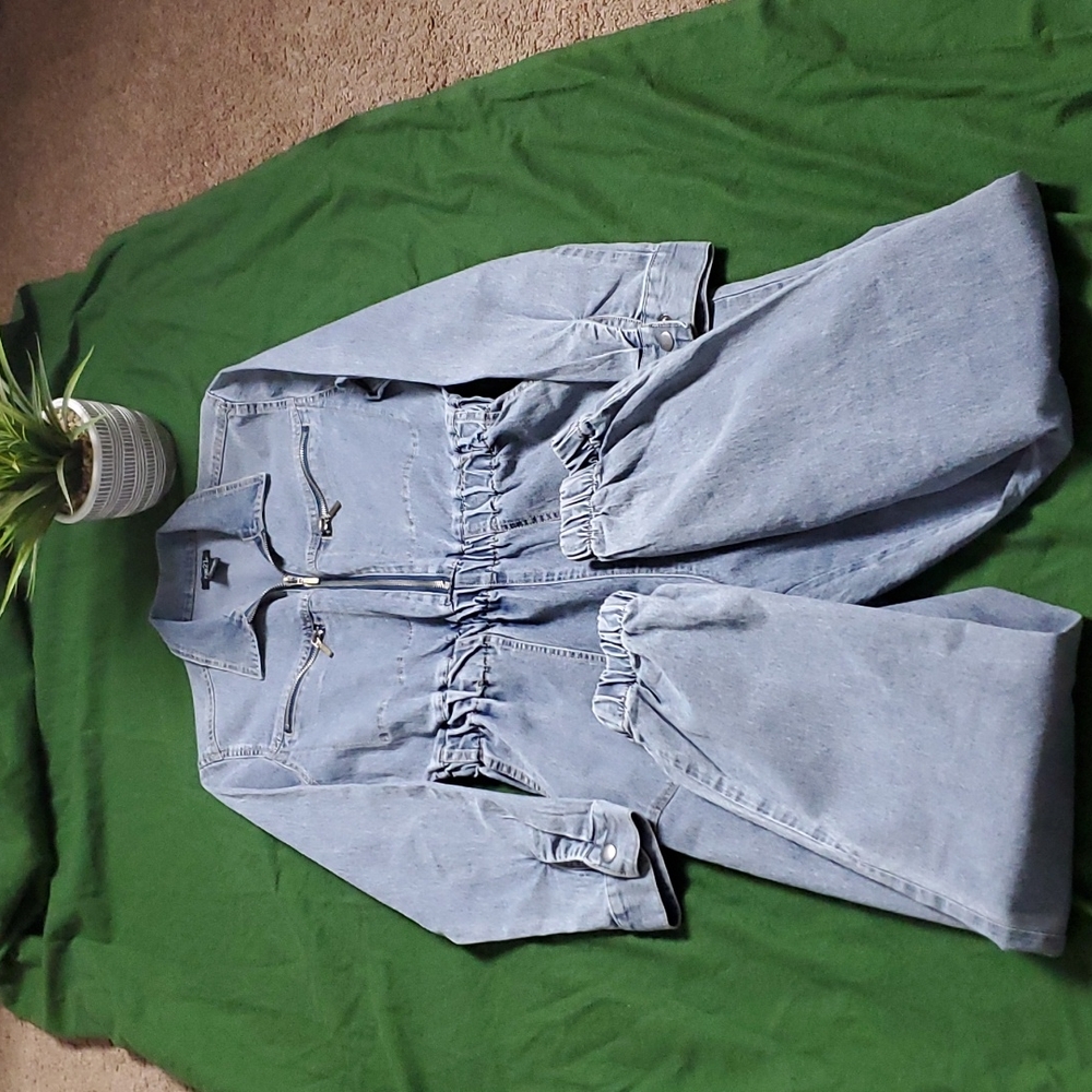 Denim Jump Suit